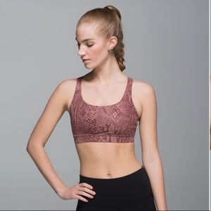 Lululemon - Energy Sports Bra - Desert Snake - 8